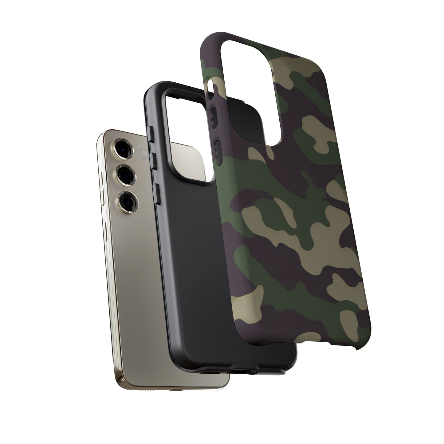 Tactical Woodland Camo - Samsung Galaxy Case - BOGO Cases