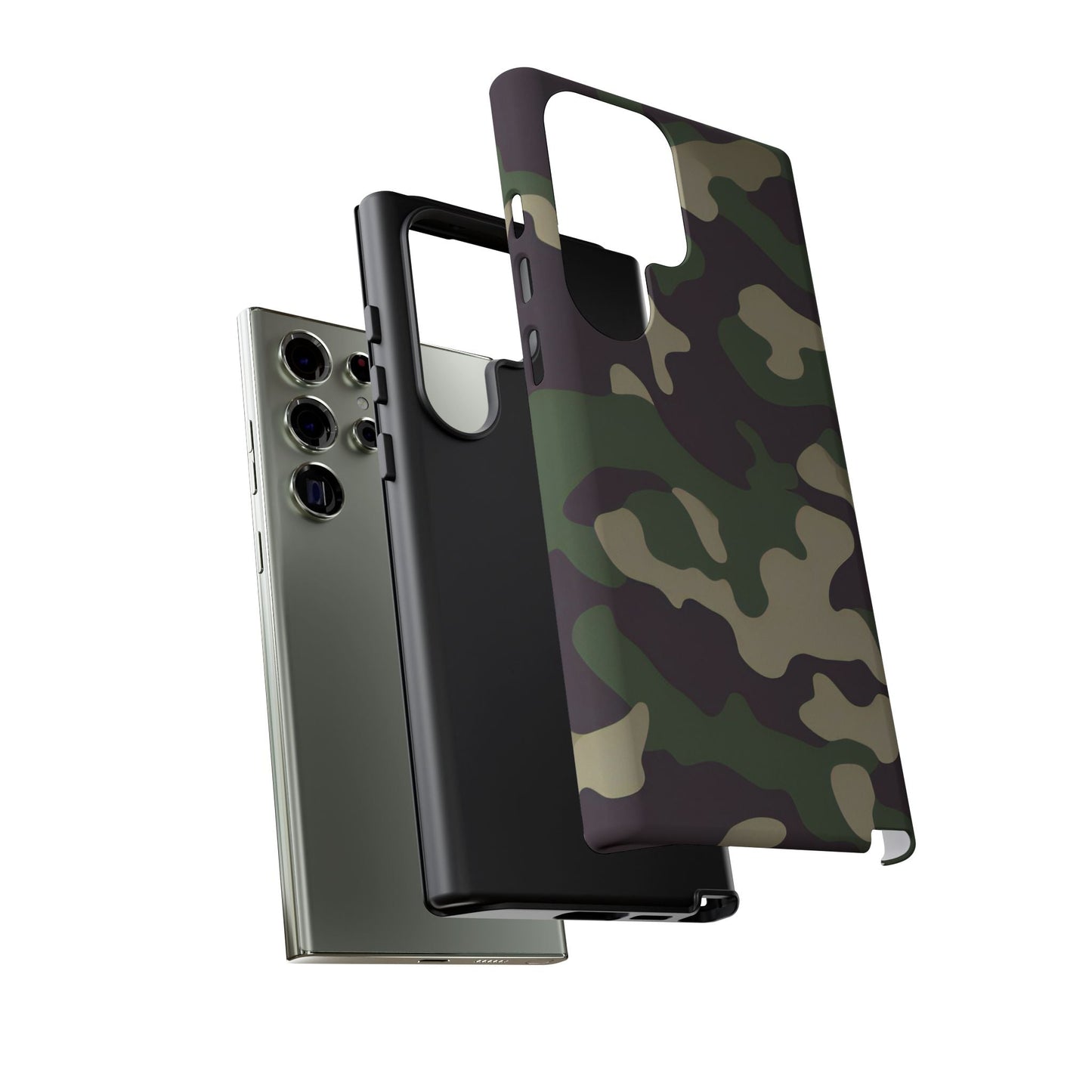 Tactical Woodland Camo - Samsung Galaxy Case - BOGO Cases
