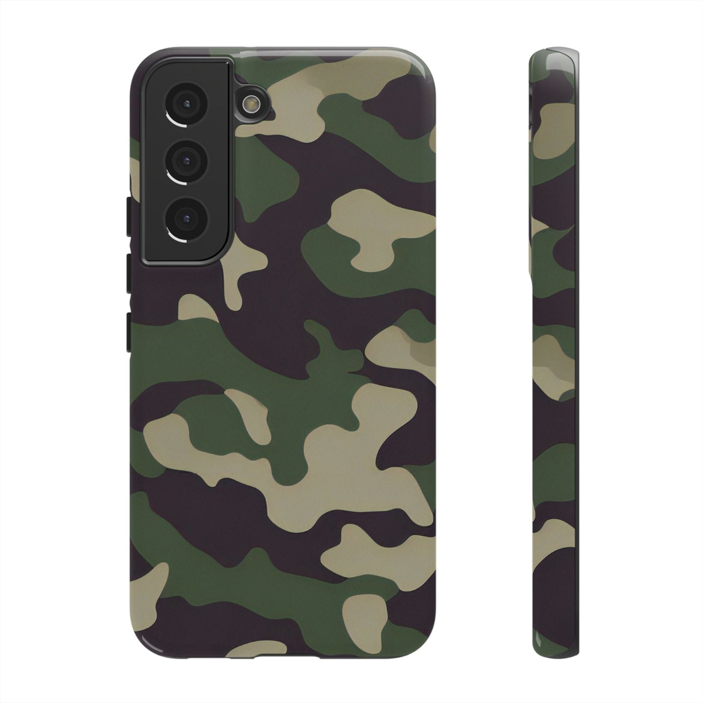 Tactical Woodland Camo - Samsung Galaxy Case - BOGO Cases