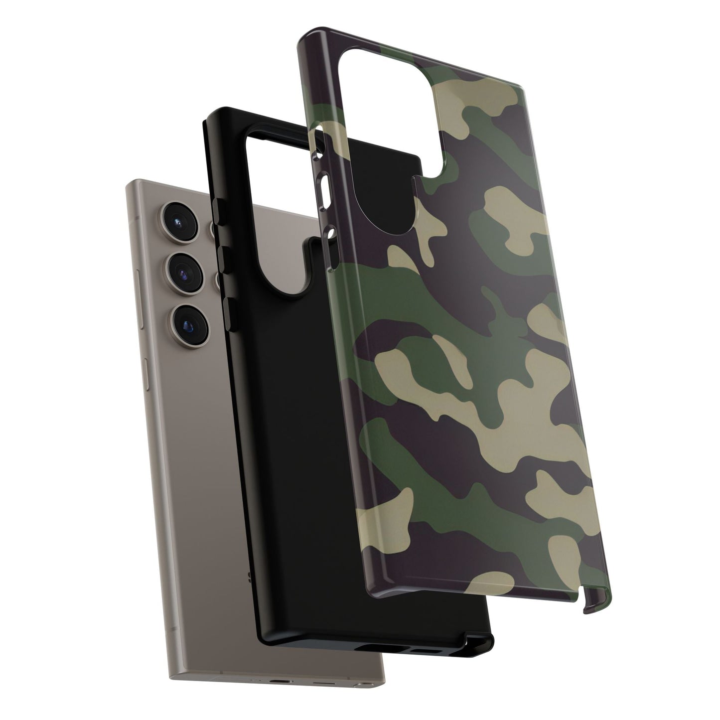 Tactical Woodland Camo - Samsung Galaxy Case - BOGO Cases