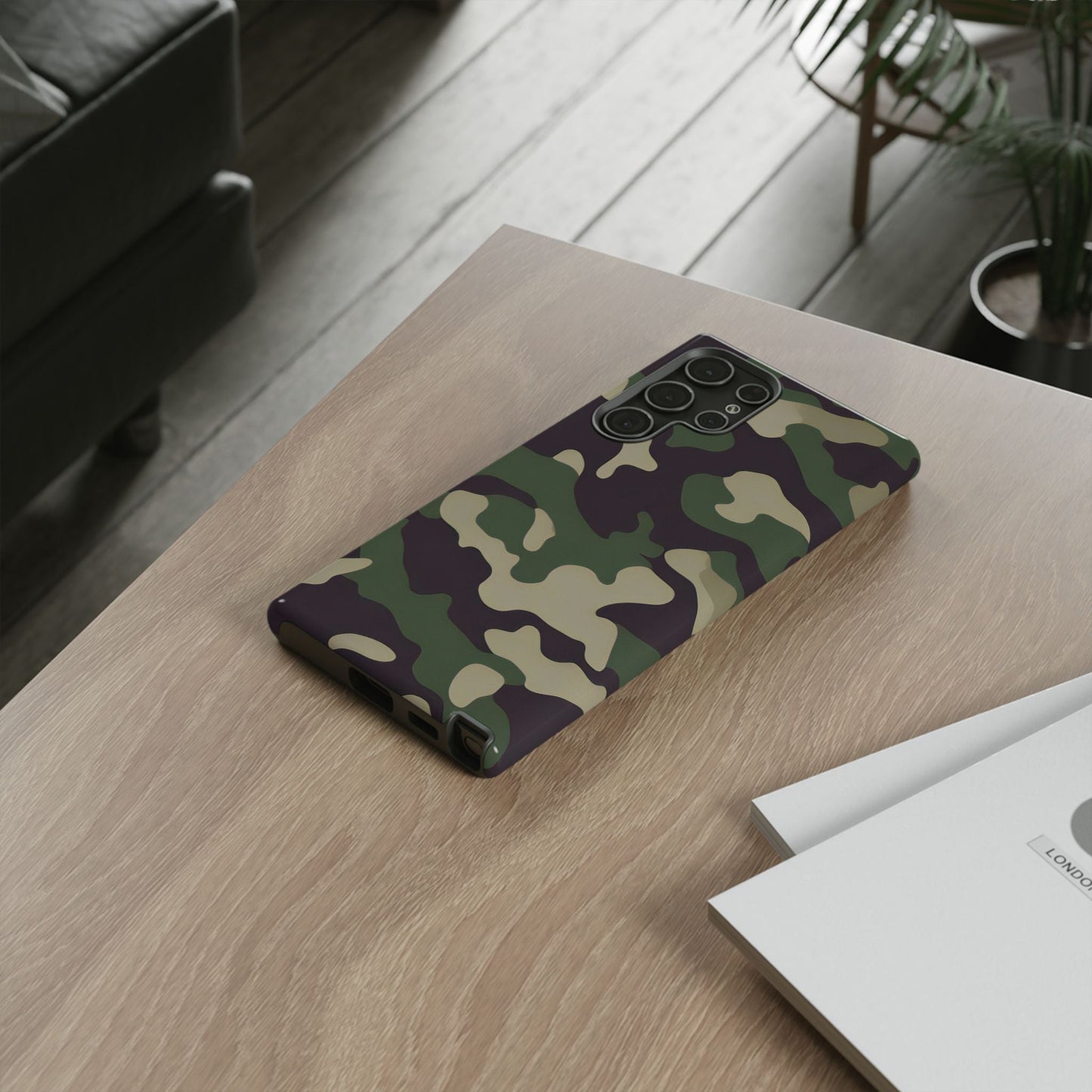 Tactical Woodland Camo - Samsung Galaxy Case - BOGO Cases