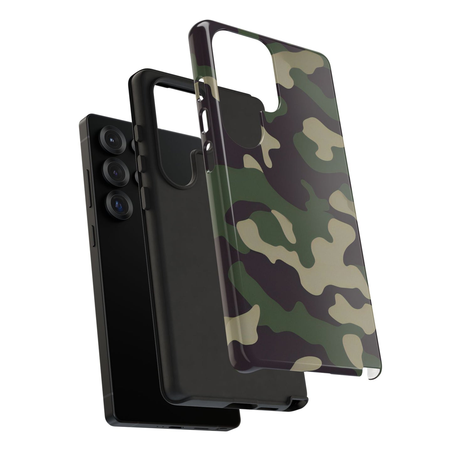 Tactical Woodland Camo - Samsung Galaxy Case - BOGO Cases