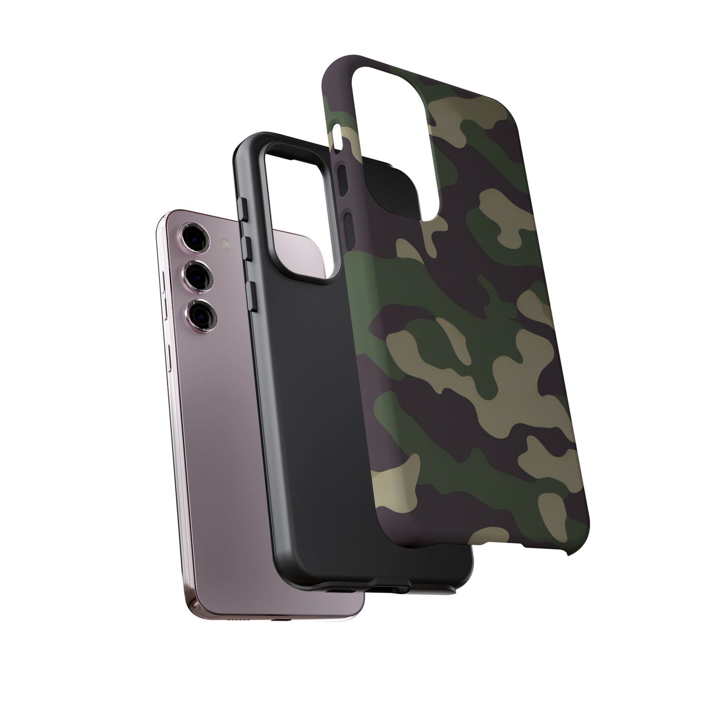 Tactical Woodland Camo - Samsung Galaxy Case - BOGO Cases