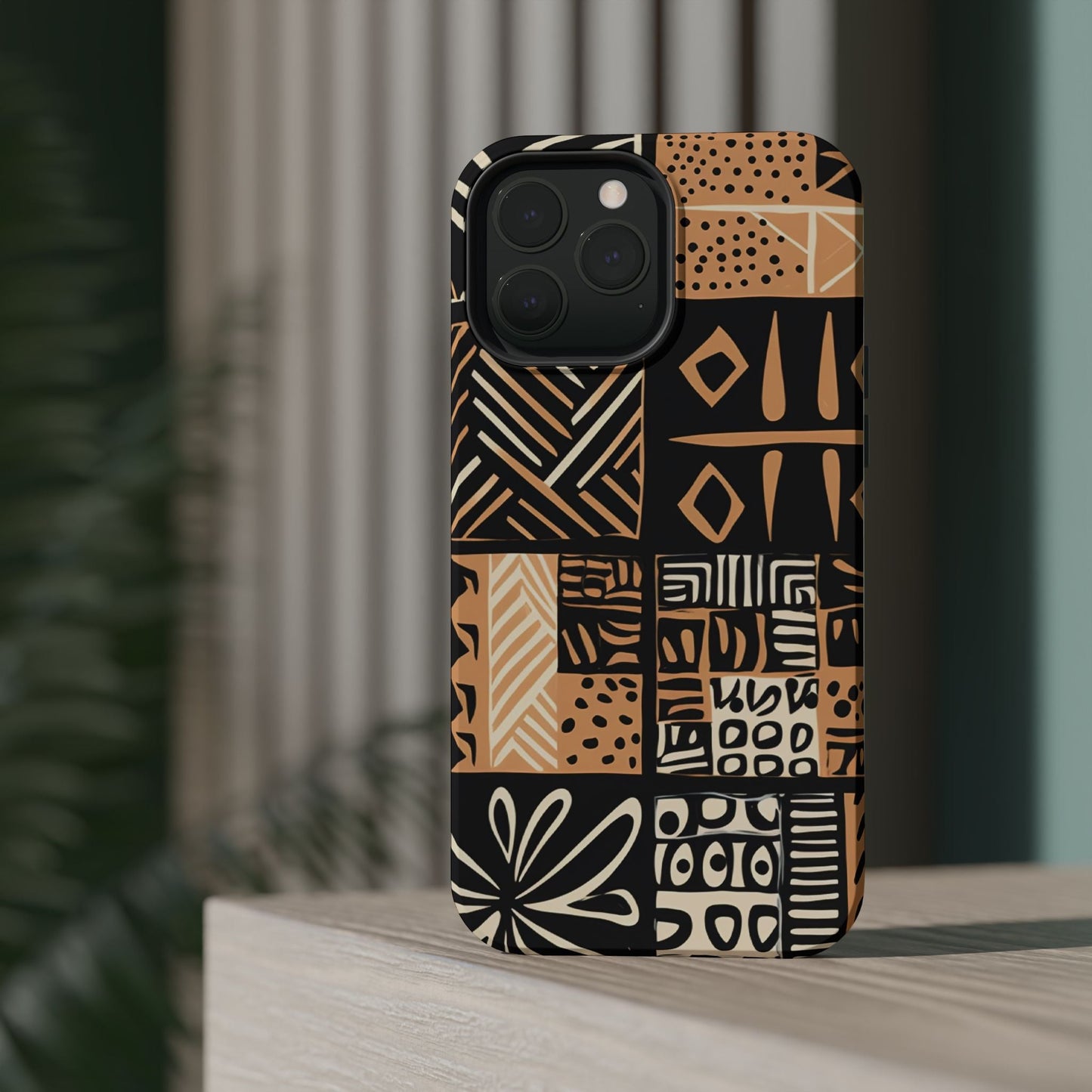 Tribal Geo - Pattern MagSafe Case – Bold Ethnic Design - BOGO Cases