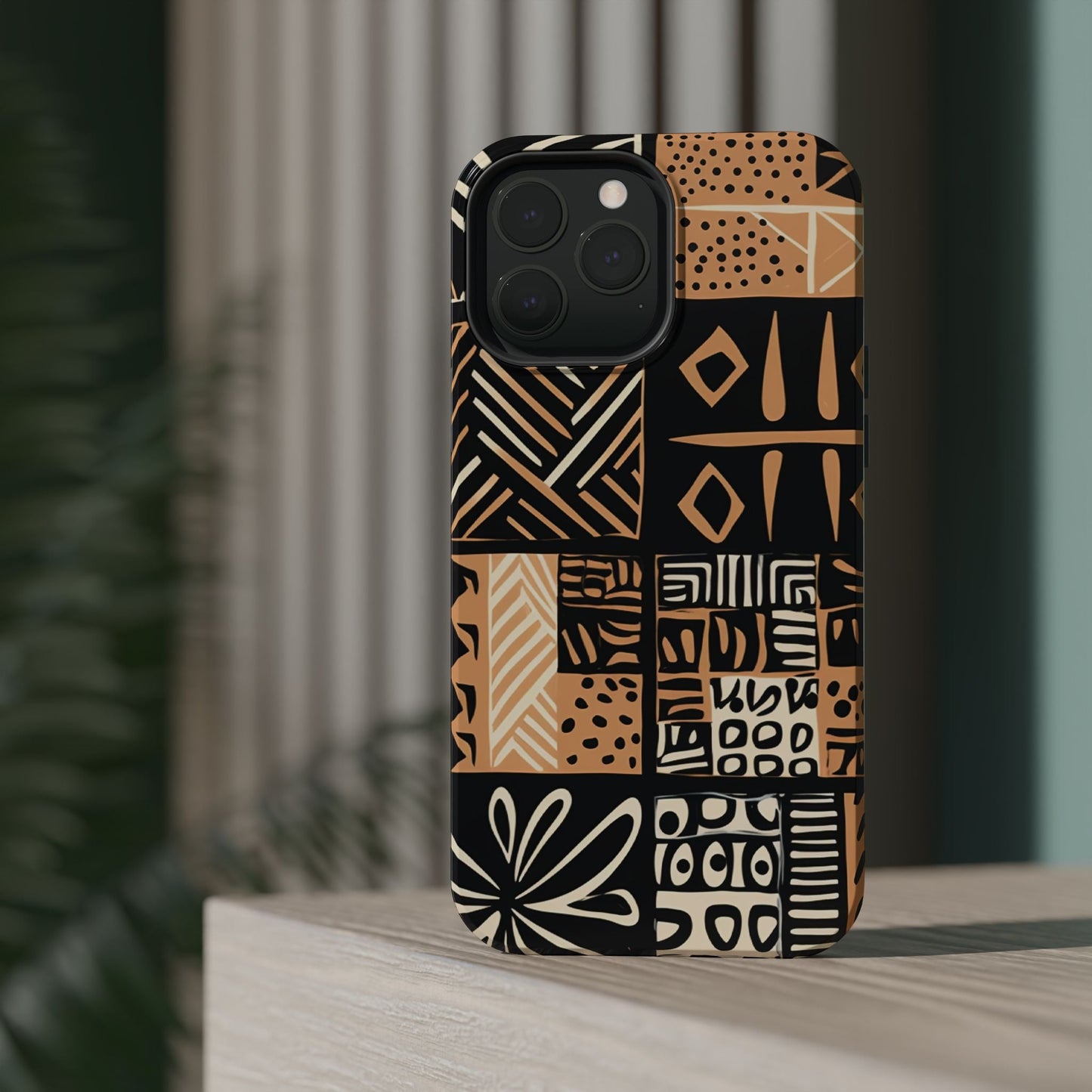 Tribal Geo - Pattern MagSafe Case – Bold Ethnic Design - BOGO Cases
