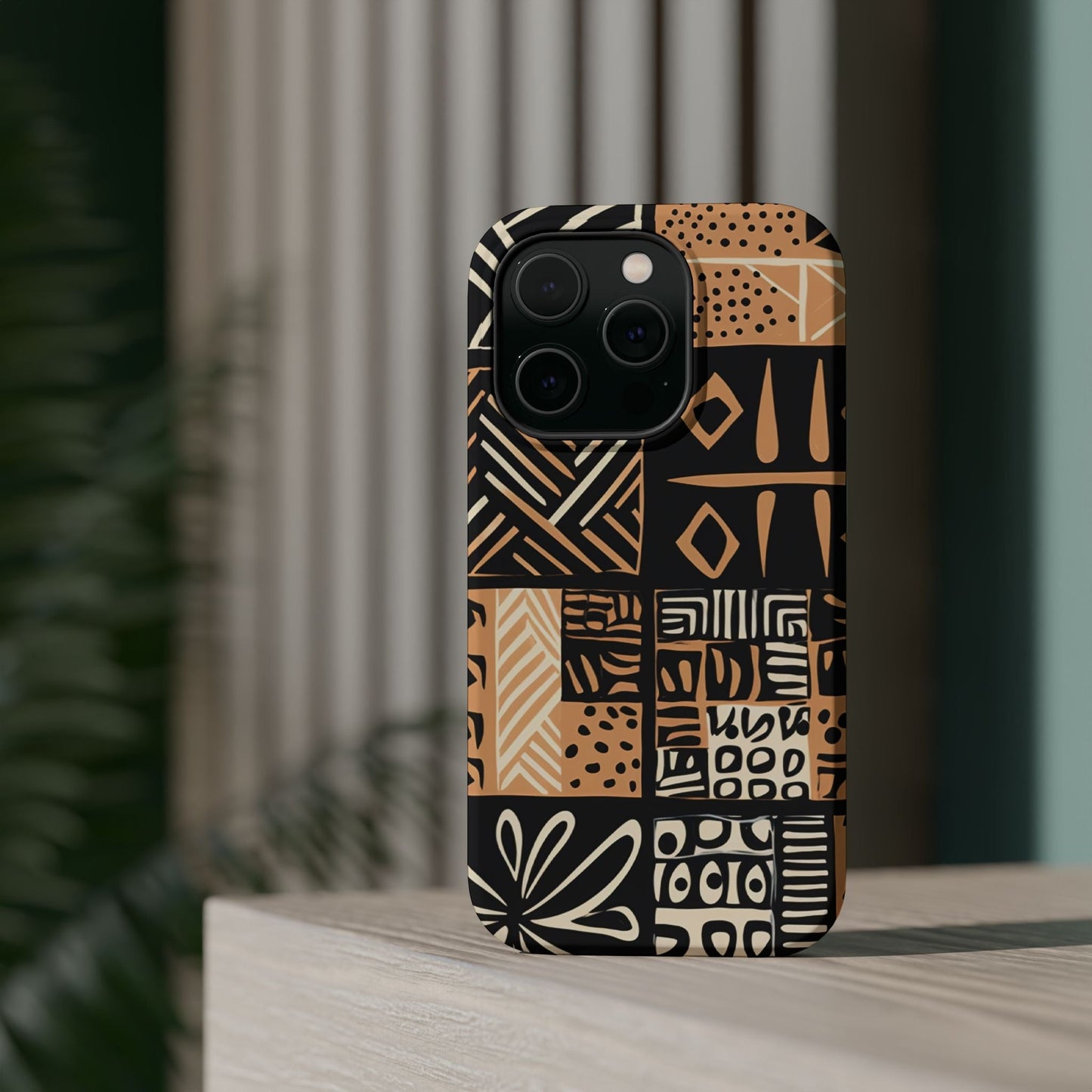 Tribal Geo - Pattern MagSafe Case – Bold Ethnic Design - BOGO Cases