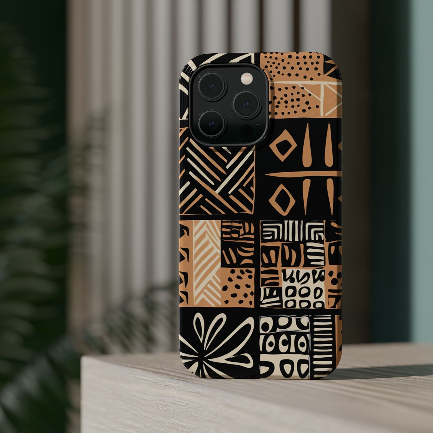 Tribal Geo - Pattern MagSafe Case – Bold Ethnic Design - BOGO Cases