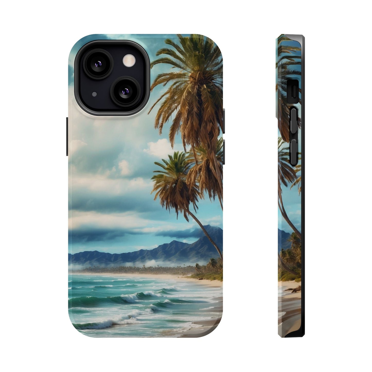 Tropical Escape Palm Beach - MagSafe iPhone Case - BOGO Cases