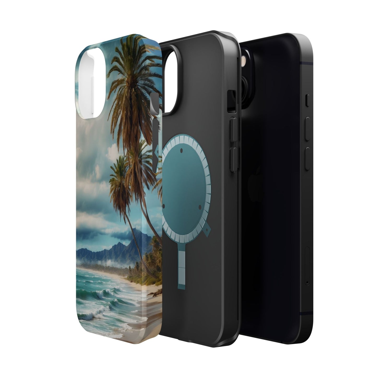 Tropical Escape Palm Beach - MagSafe iPhone Case - BOGO Cases