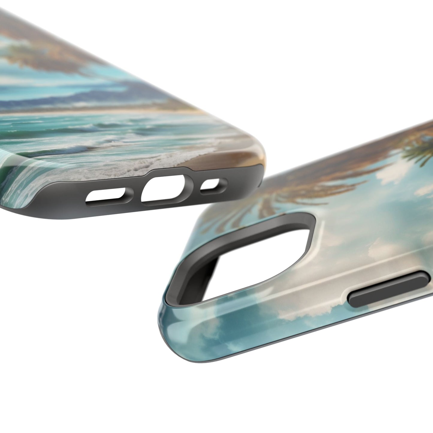 Tropical Escape Palm Beach - MagSafe iPhone Case - BOGO Cases