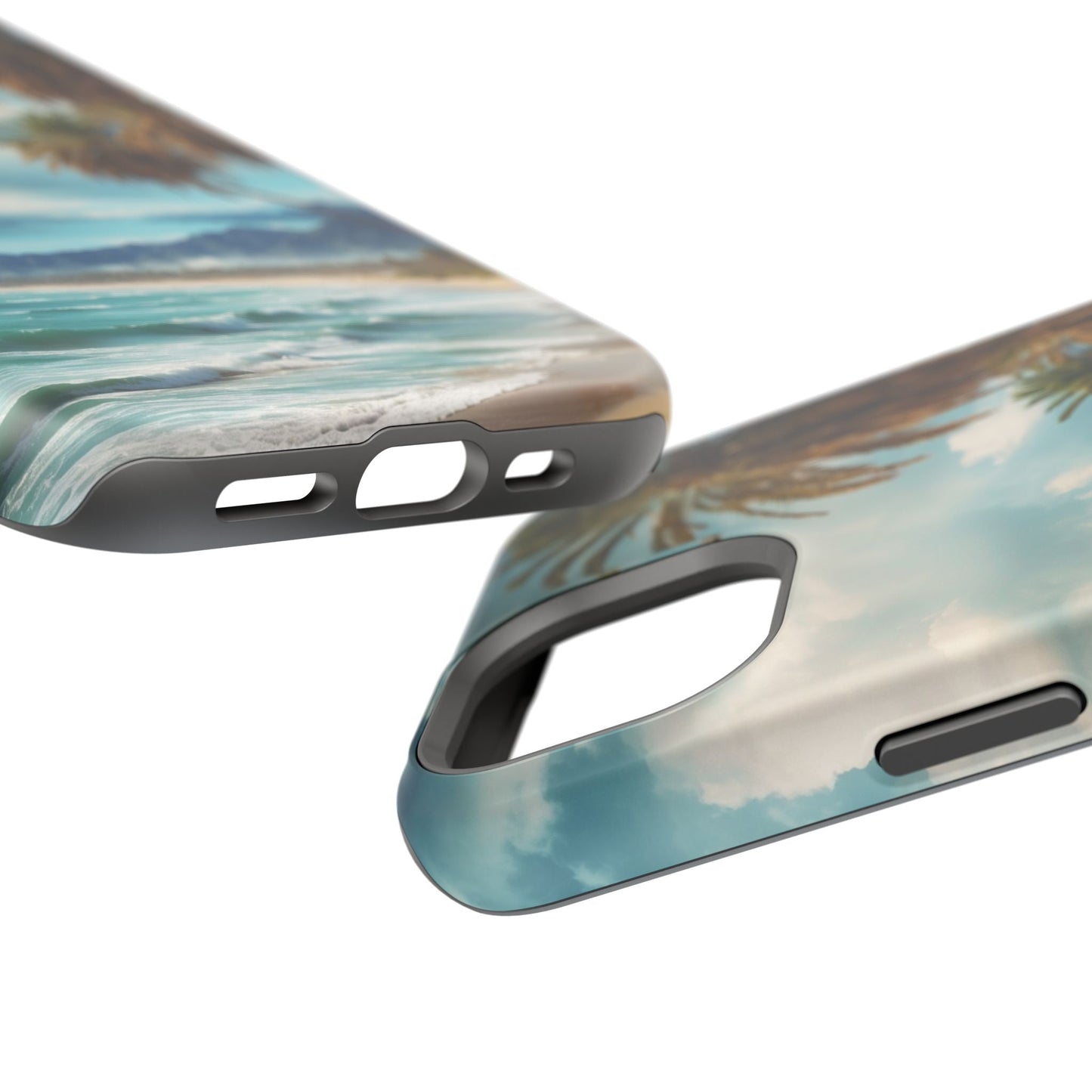Tropical Escape Palm Beach - MagSafe iPhone Case - BOGO Cases