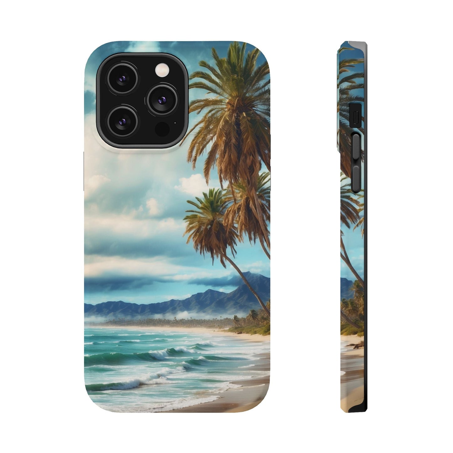 Tropical Escape Palm Beach - MagSafe iPhone Case - BOGO Cases