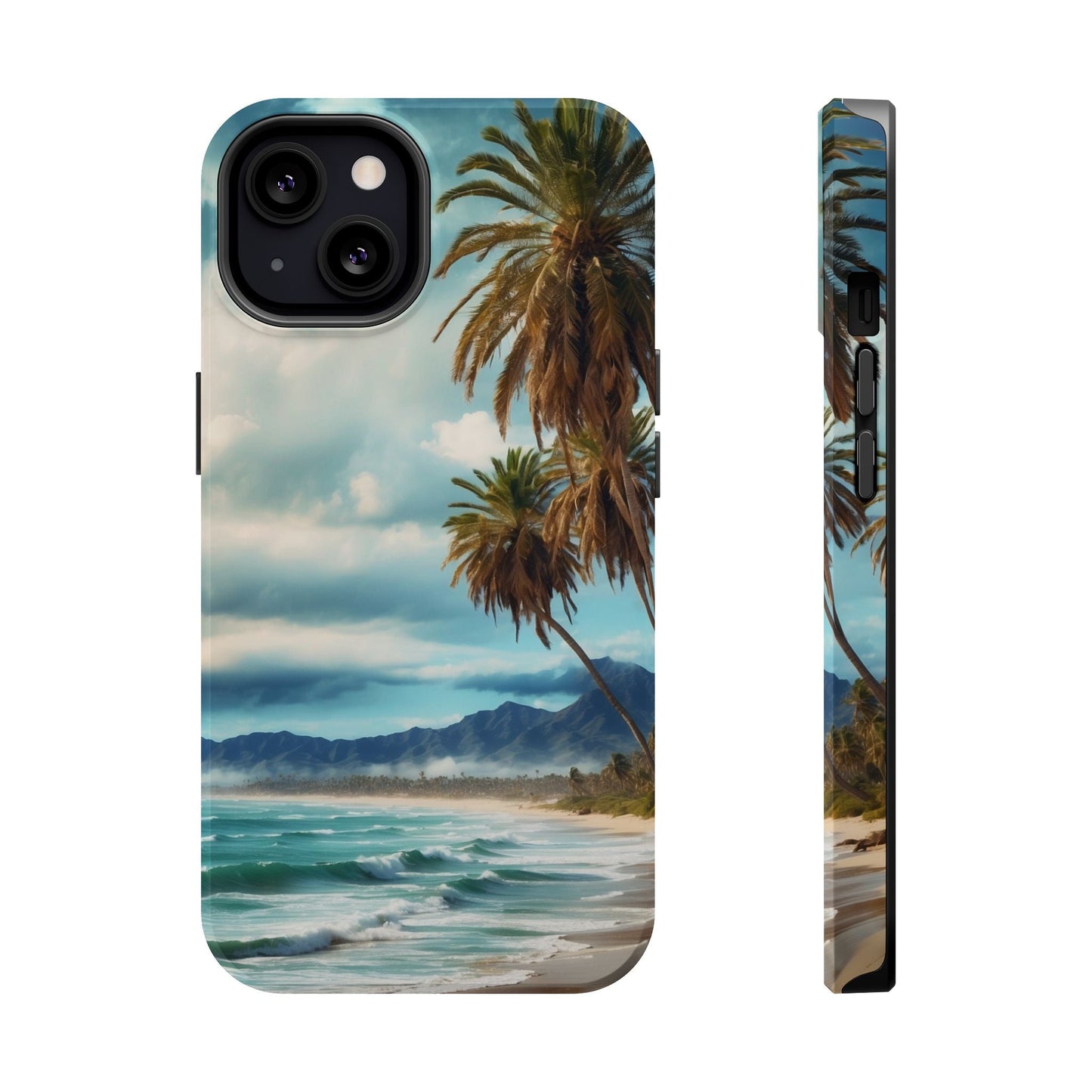 Tropical Escape Palm Beach - MagSafe iPhone Case - BOGO Cases