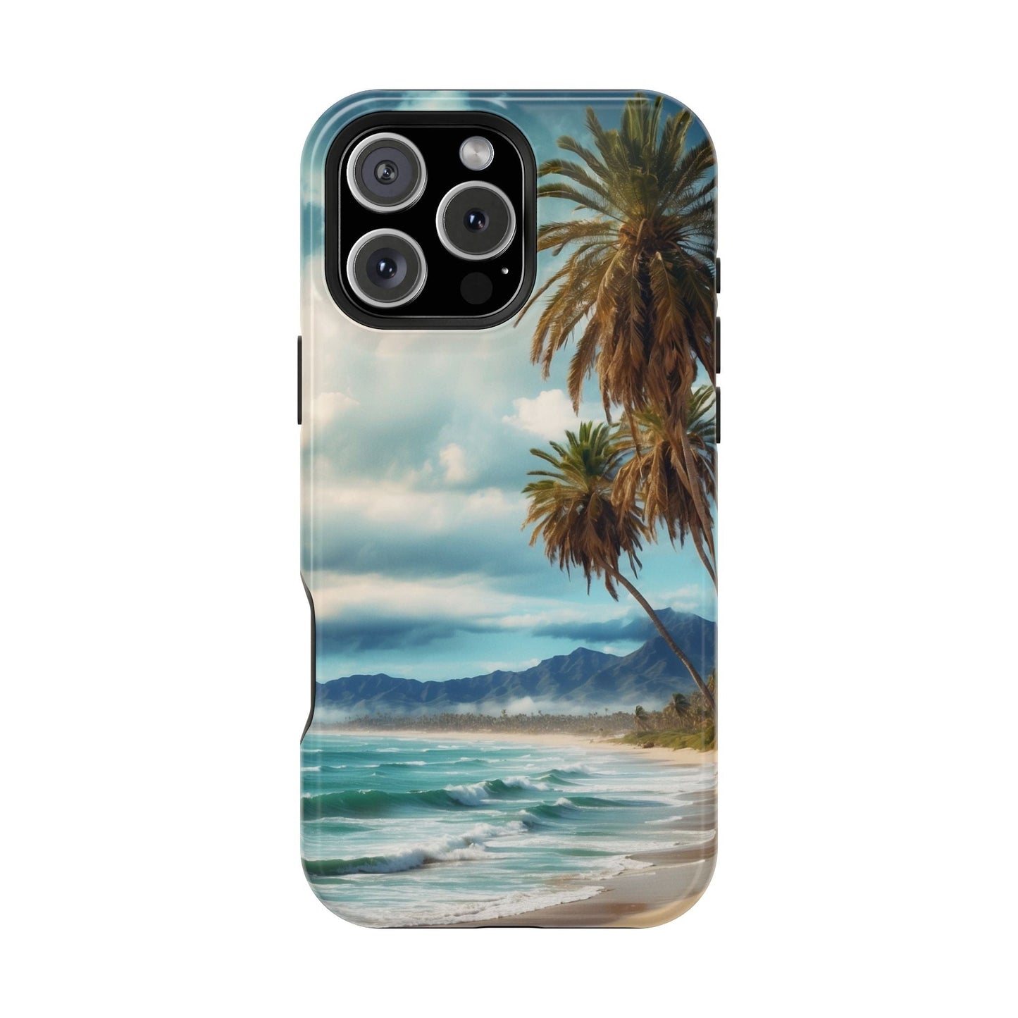 Tropical Escape Palm Beach - MagSafe iPhone Case - BOGO Cases