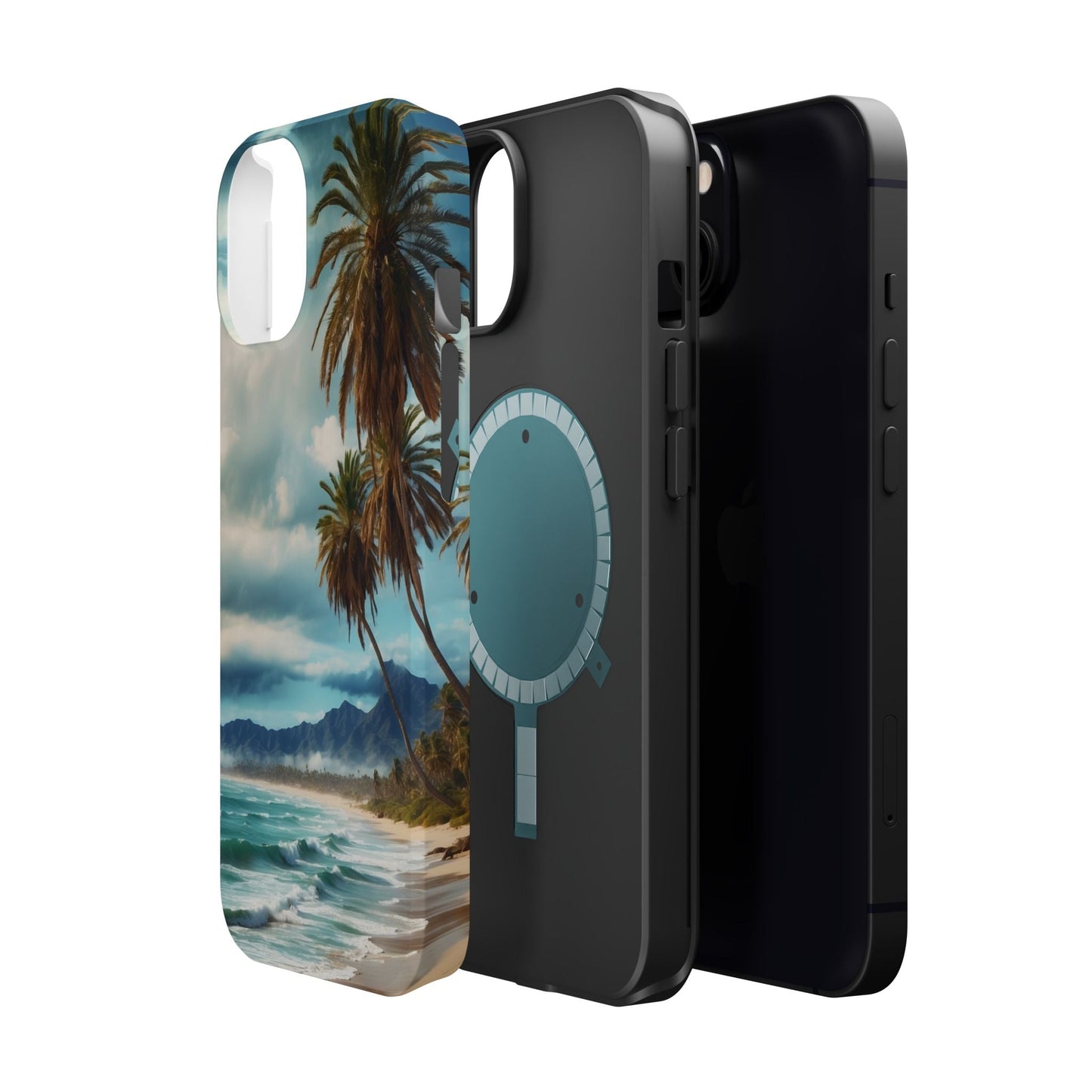 Tropical Escape Palm Beach - MagSafe iPhone Case - BOGO Cases