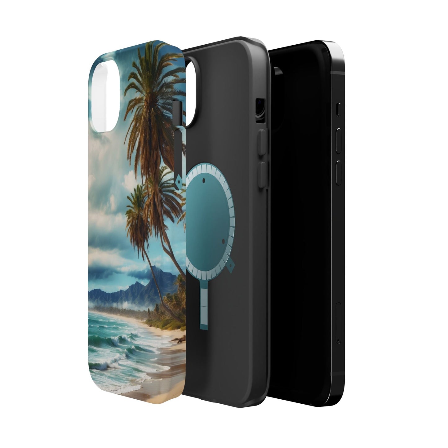 Tropical Escape Palm Beach - MagSafe iPhone Case - BOGO Cases