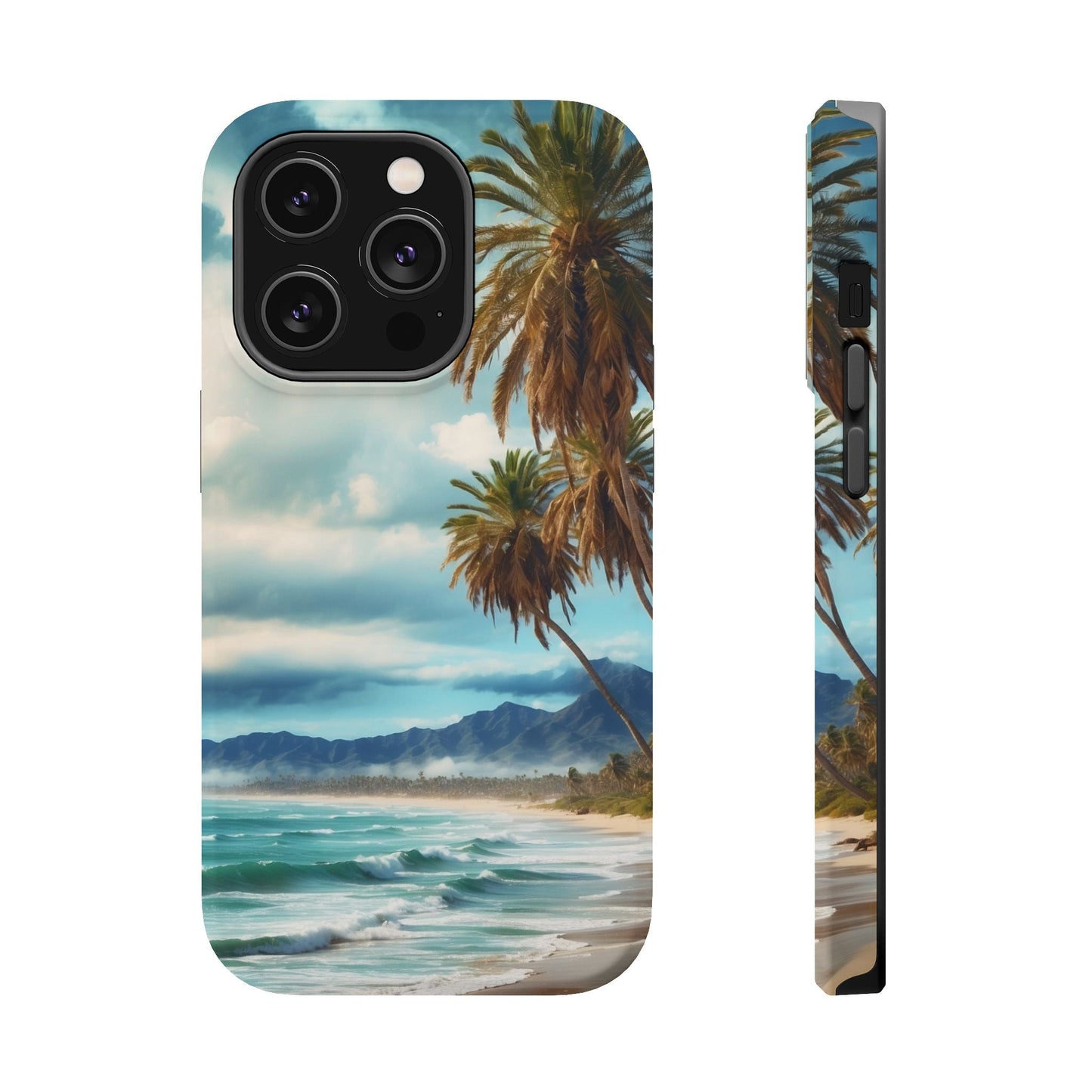 Tropical Escape Palm Beach - MagSafe iPhone Case - BOGO Cases