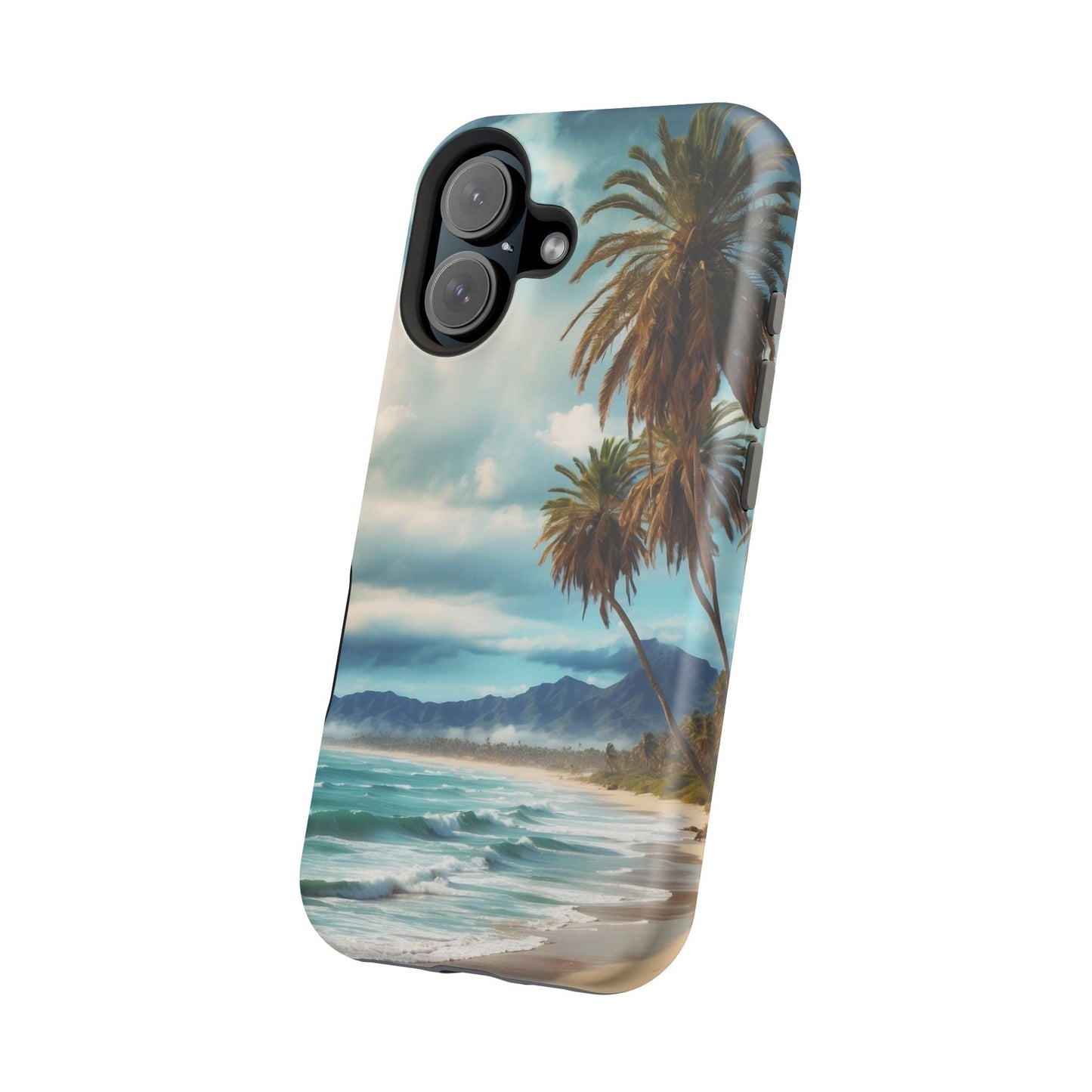 Tropical Escape Palm Beach - MagSafe iPhone Case - BOGO Cases