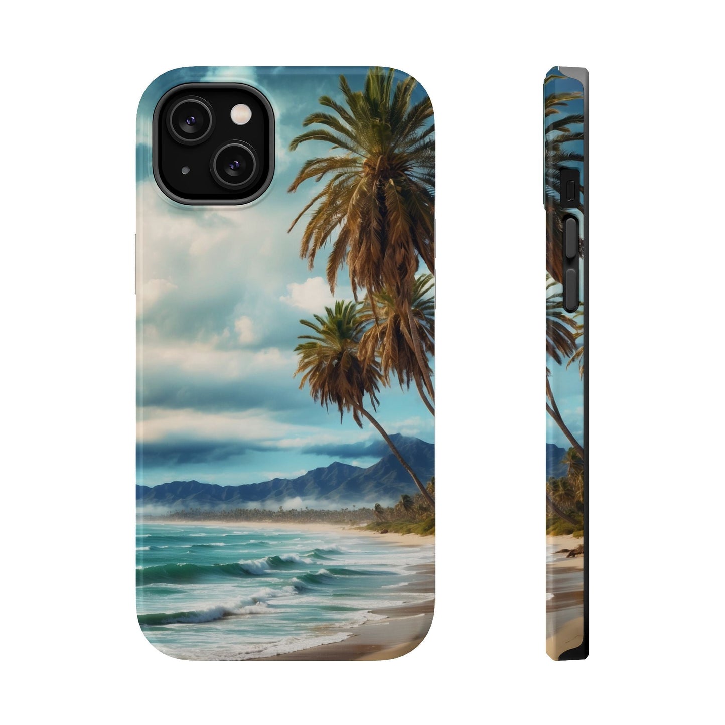 Tropical Escape Palm Beach - MagSafe iPhone Case - BOGO Cases