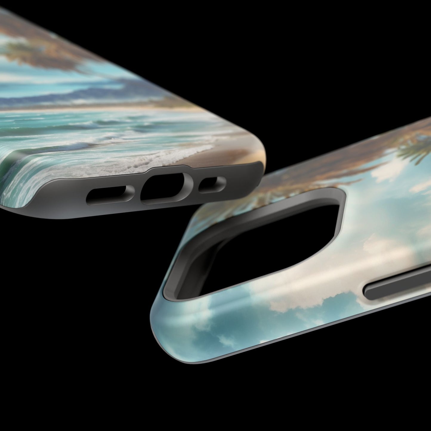 Tropical Escape Palm Beach - MagSafe iPhone Case - BOGO Cases