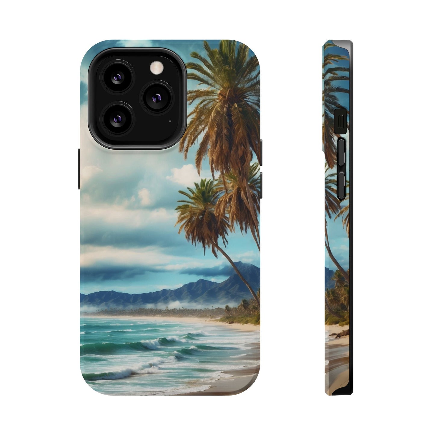 Tropical Escape Palm Beach - MagSafe iPhone Case - BOGO Cases