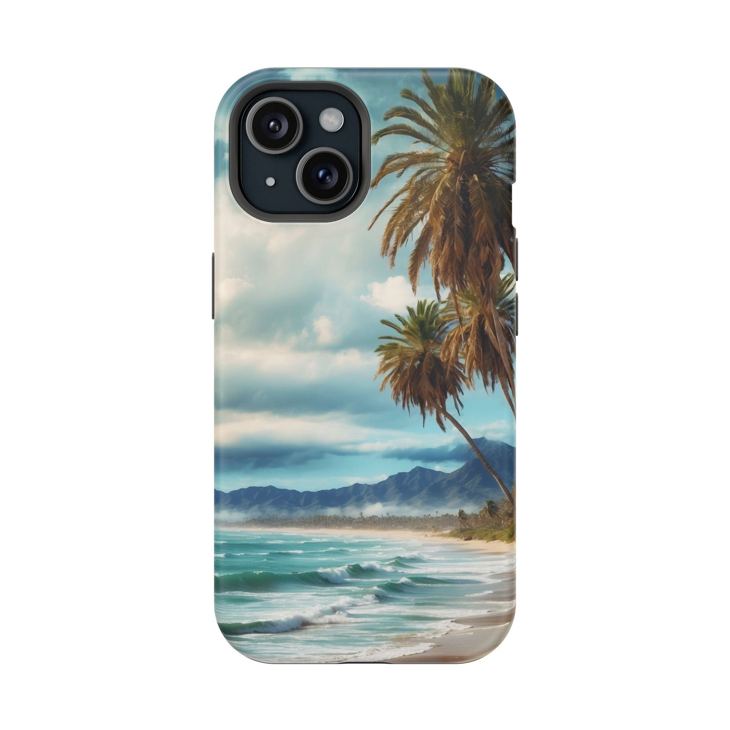 Tropical Escape Palm Beach - MagSafe iPhone Case - BOGO Cases