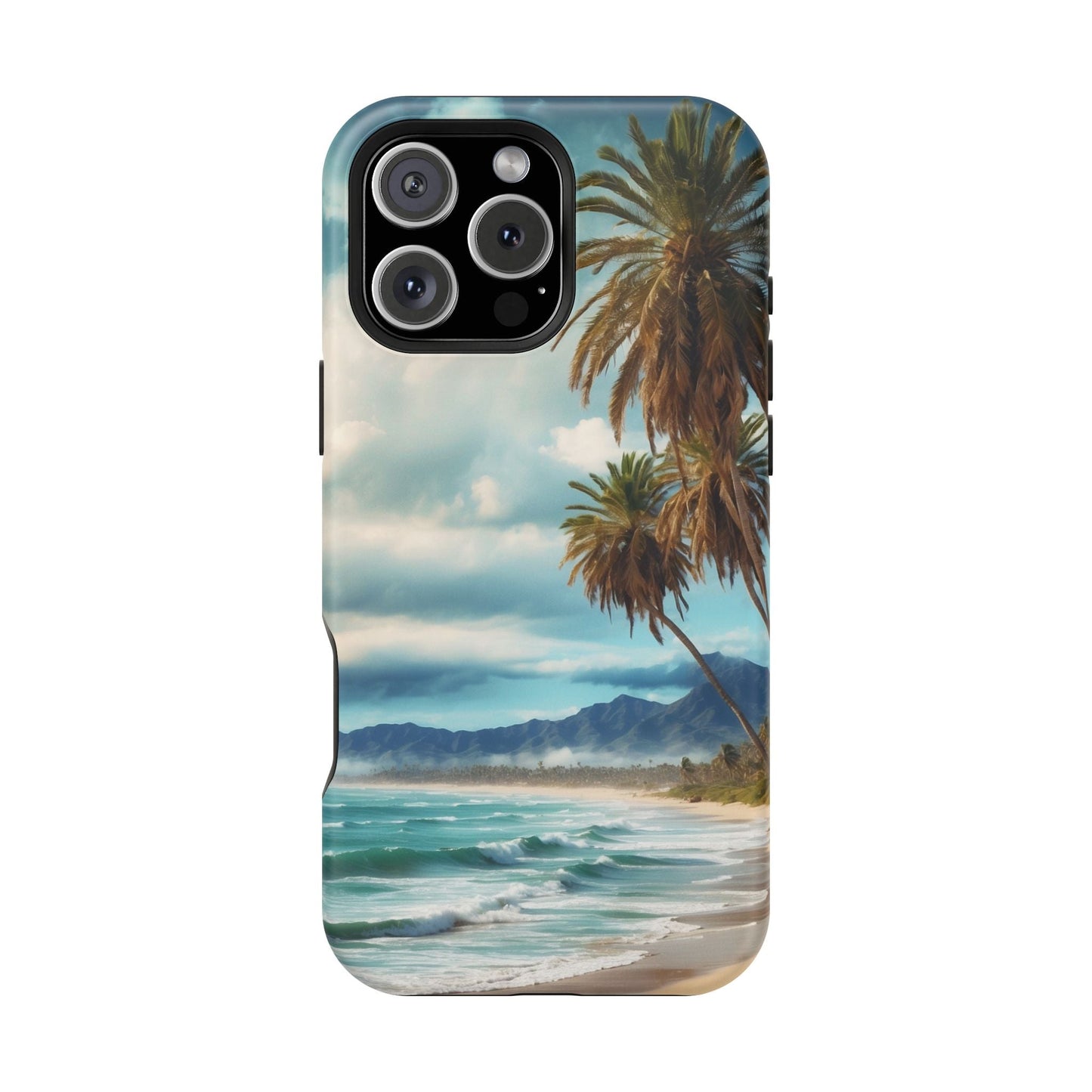 Tropical Escape Palm Beach - MagSafe iPhone Case - BOGO Cases