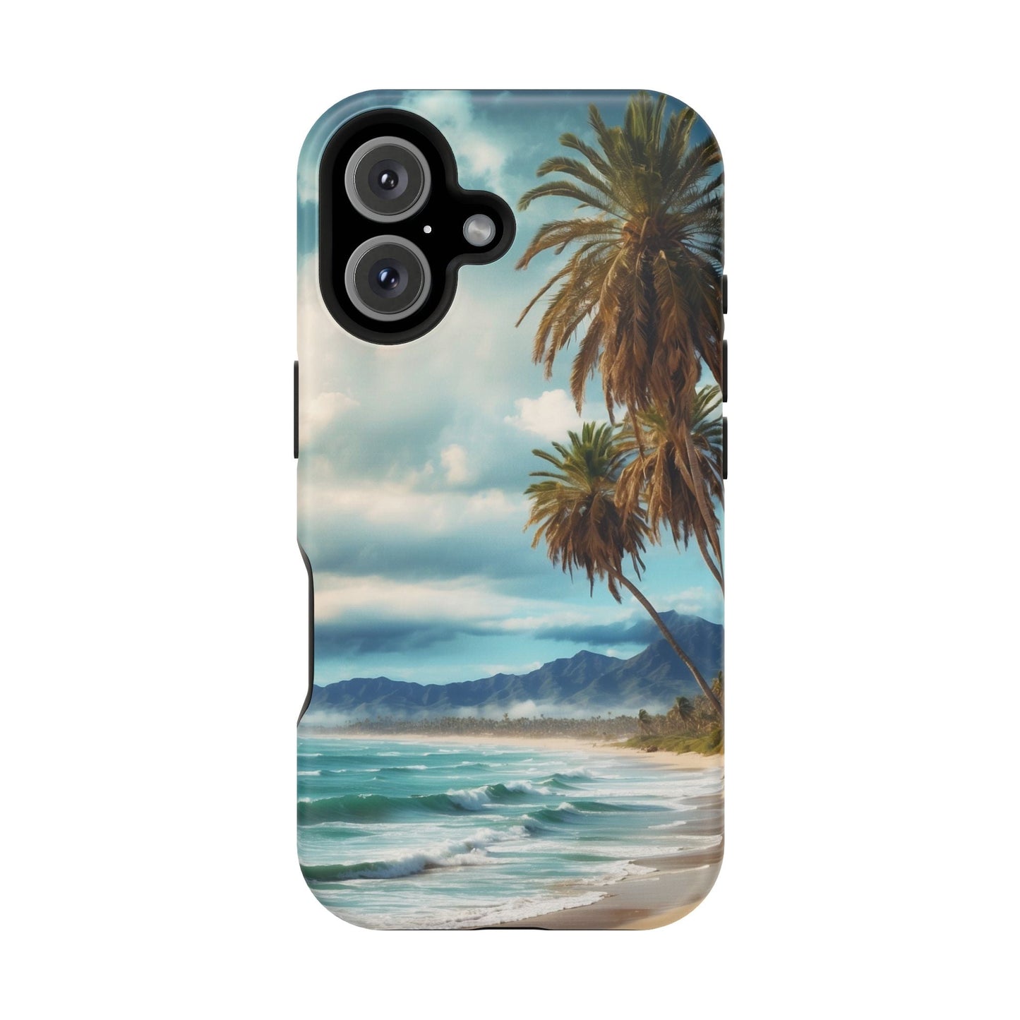 Tropical Escape Palm Beach - MagSafe iPhone Case - BOGO Cases