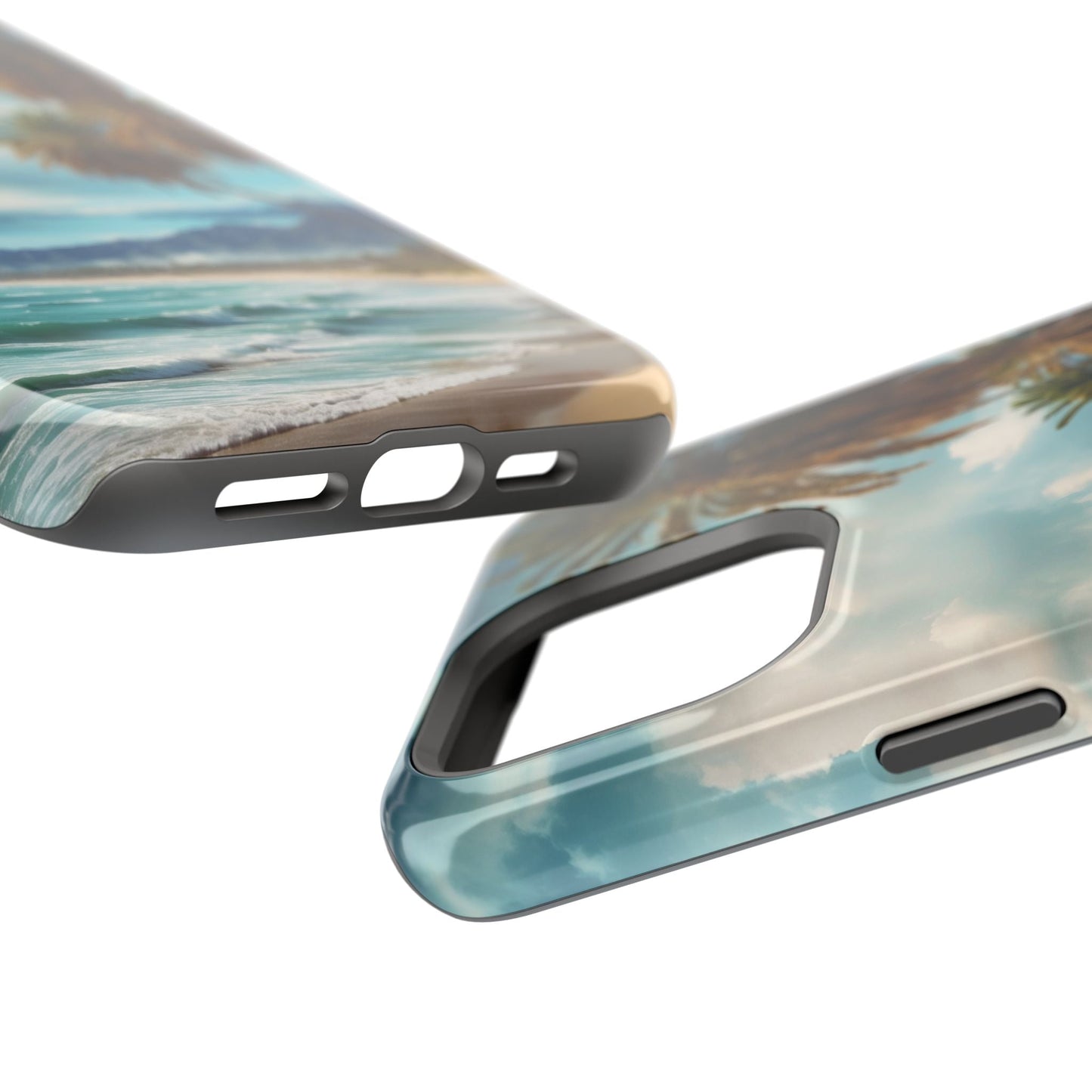 Tropical Escape Palm Beach - MagSafe iPhone Case - BOGO Cases