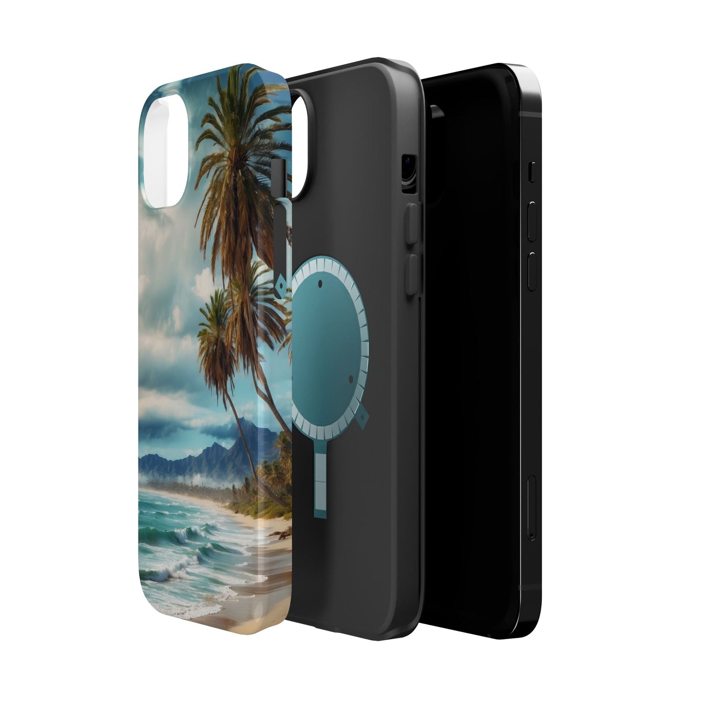 Tropical Escape Palm Beach - MagSafe iPhone Case - BOGO Cases