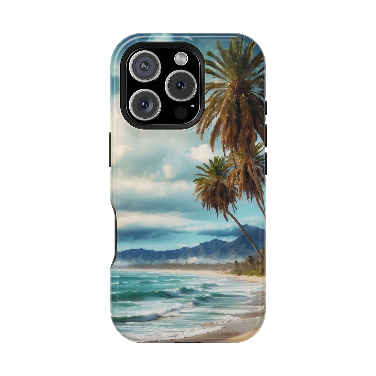 Tropical Escape Palm Beach - MagSafe iPhone Case - BOGO Cases