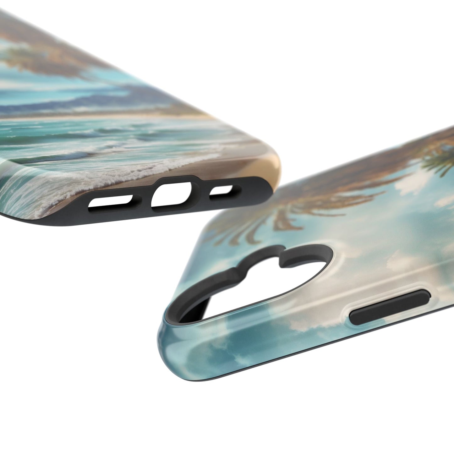 Tropical Escape Palm Beach - MagSafe iPhone Case - BOGO Cases
