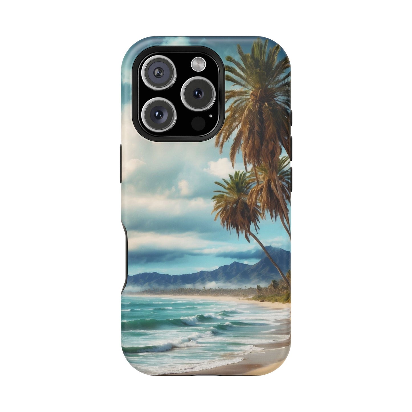 Tropical Escape Palm Beach - MagSafe iPhone Case - BOGO Cases