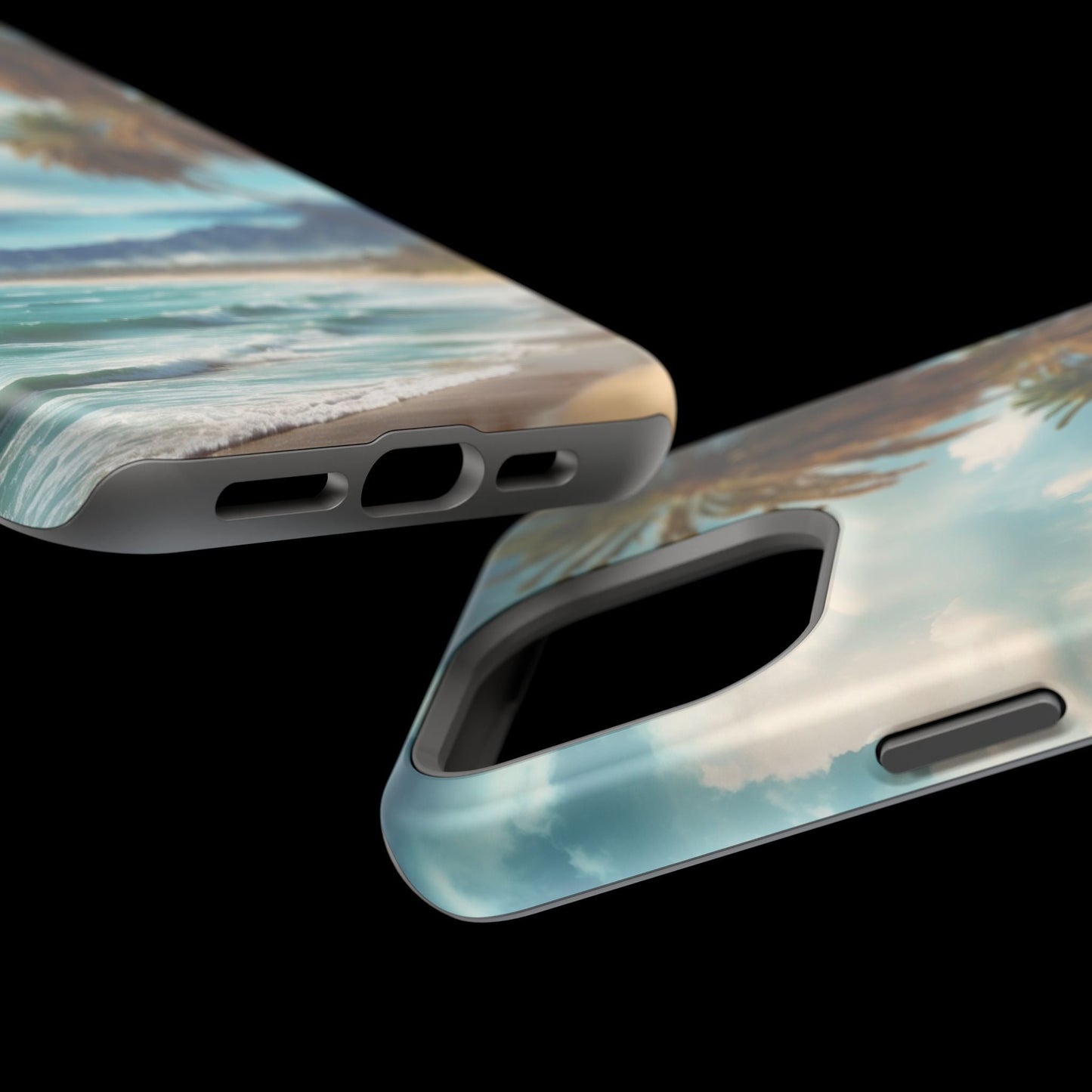 Tropical Escape Palm Beach - MagSafe iPhone Case - BOGO Cases