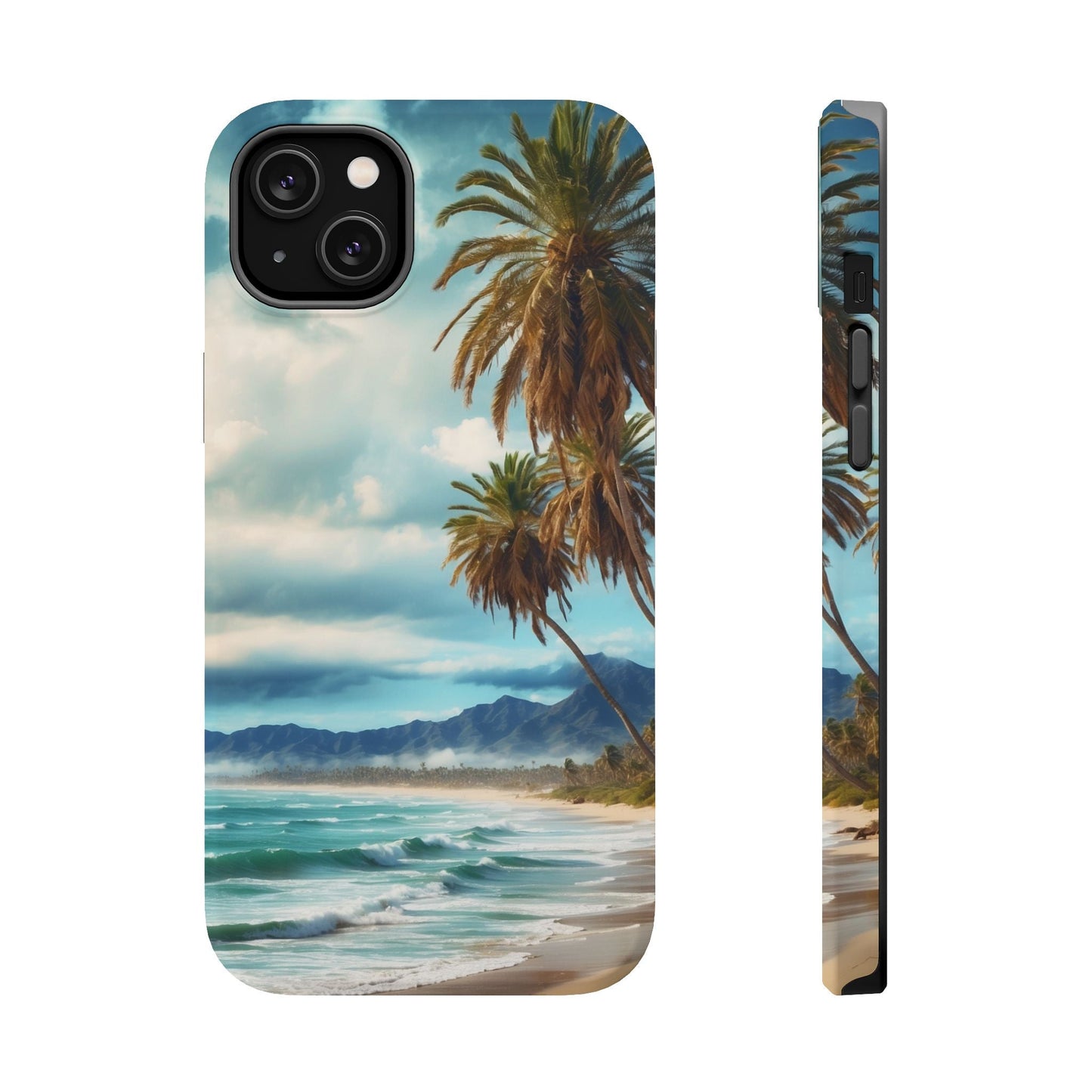 Tropical Escape Palm Beach - MagSafe iPhone Case - BOGO Cases