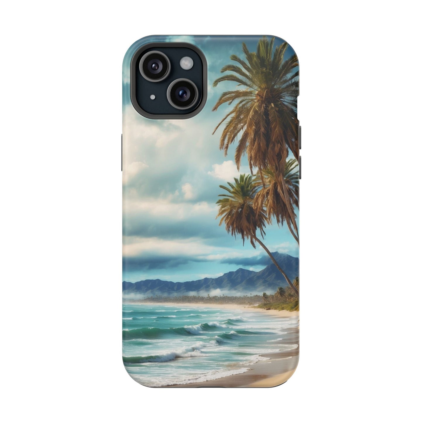 Tropical Escape Palm Beach - MagSafe iPhone Case - BOGO Cases