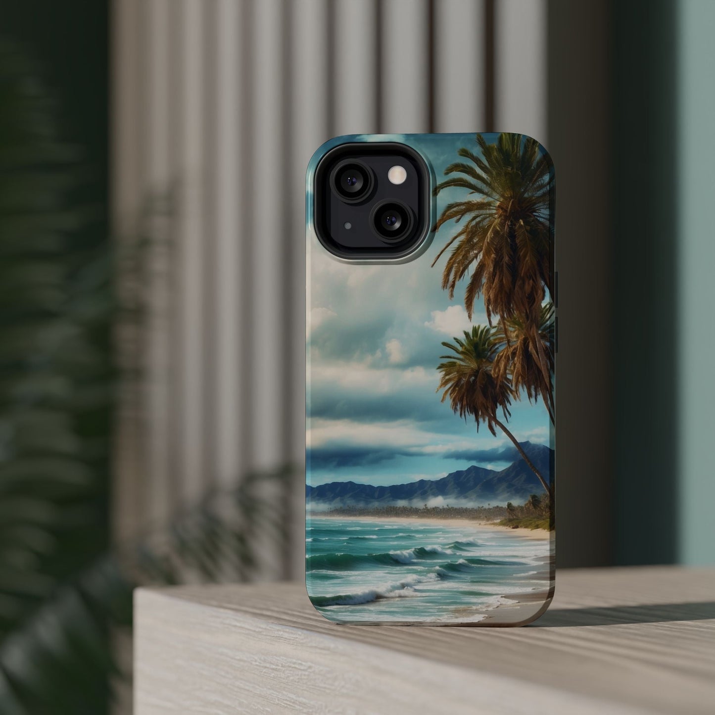 Tropical Escape Palm Beach - MagSafe iPhone Case - BOGO Cases