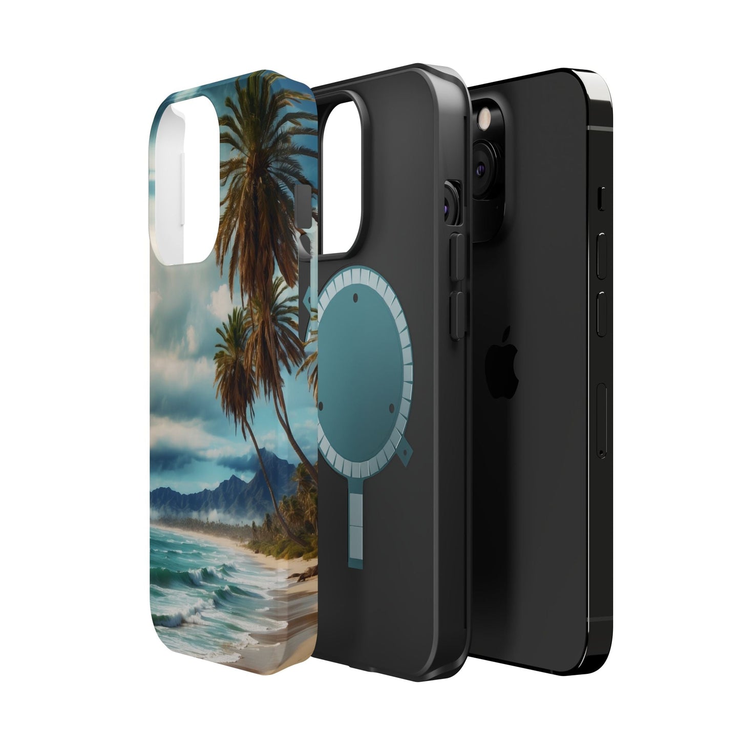 Tropical Escape Palm Beach - MagSafe iPhone Case - BOGO Cases