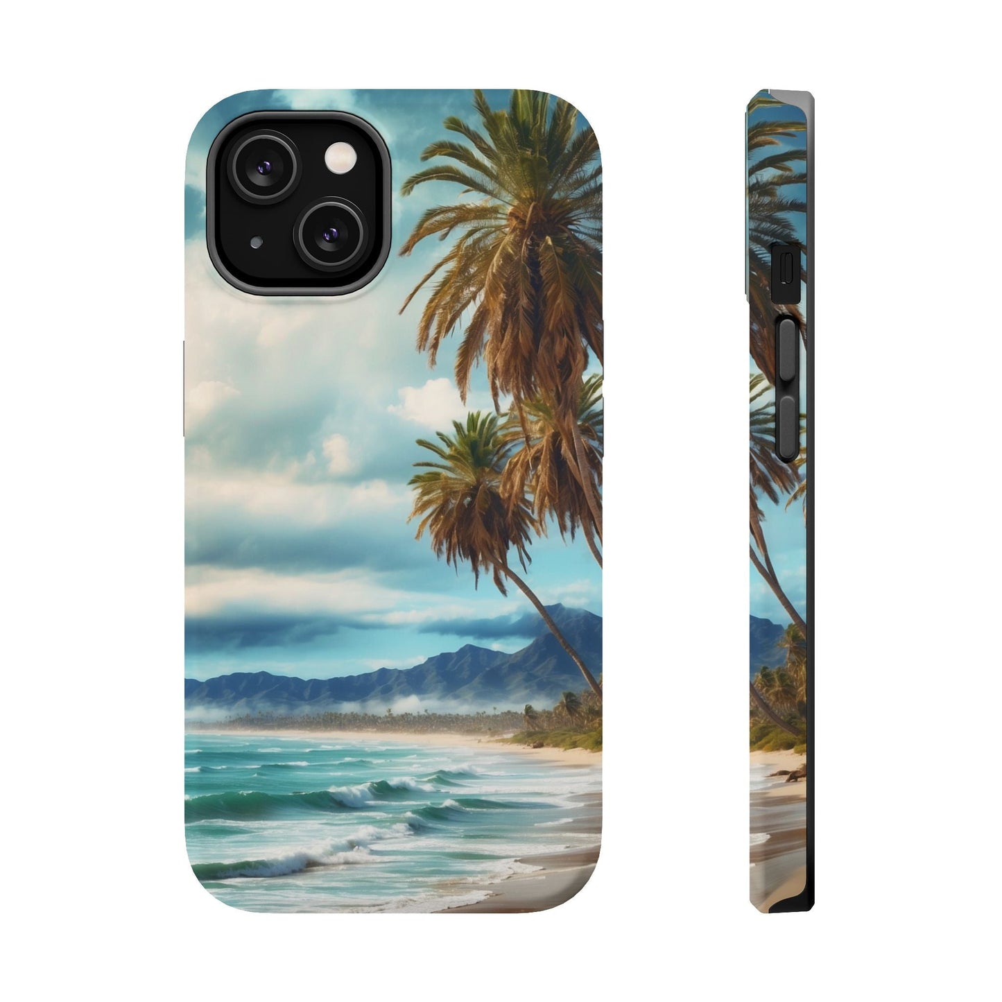 Tropical Escape Palm Beach - MagSafe iPhone Case - BOGO Cases