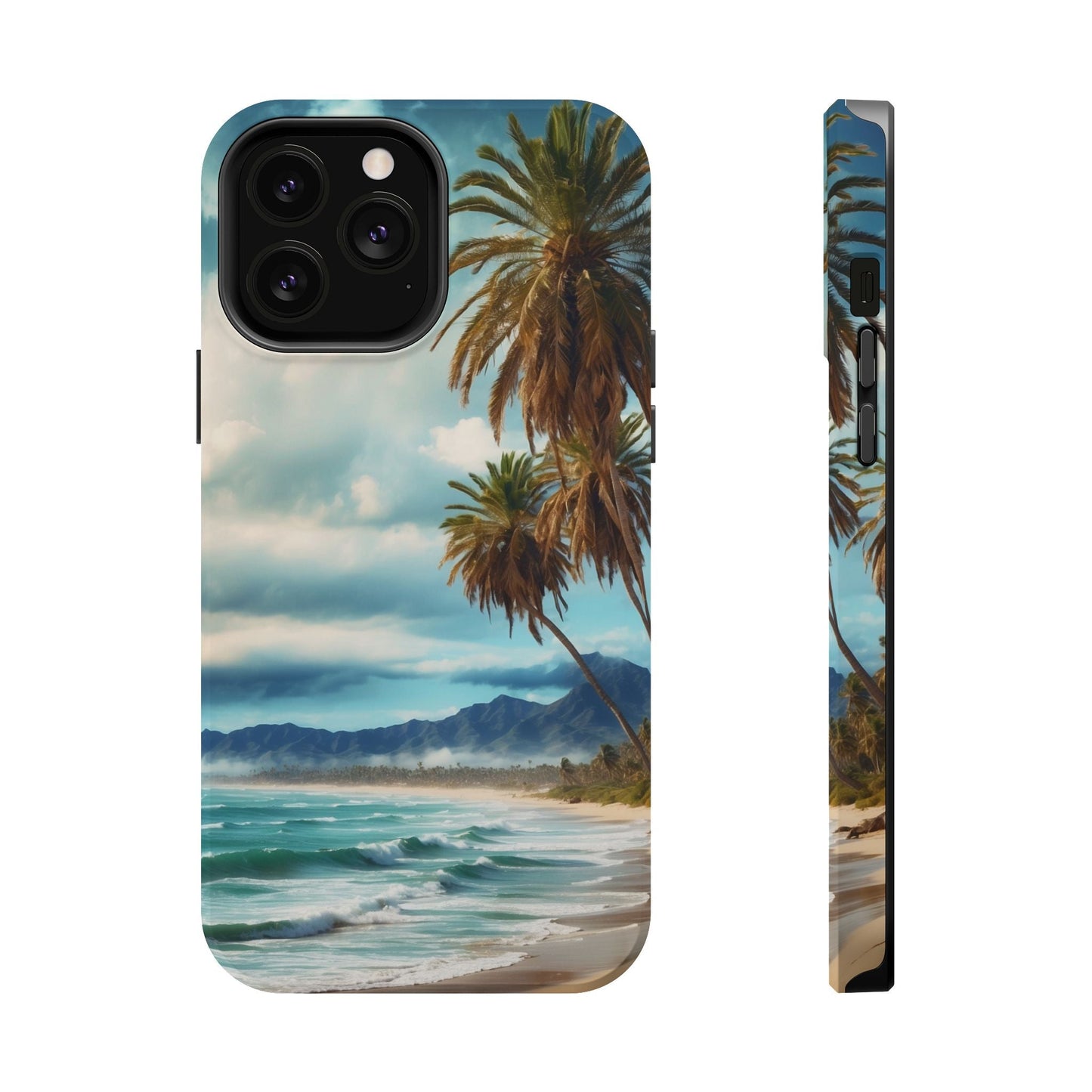 Tropical Escape Palm Beach - MagSafe iPhone Case - BOGO Cases