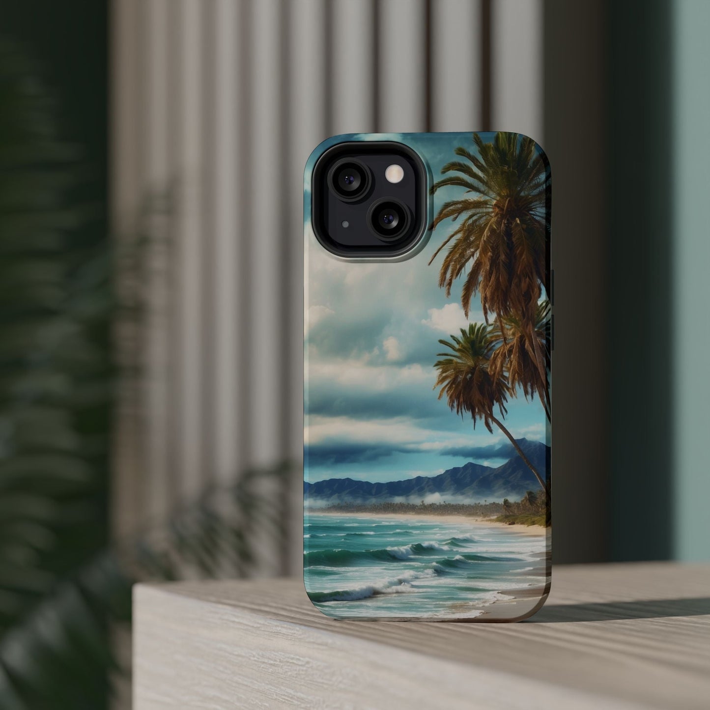 Tropical Escape Palm Beach - MagSafe iPhone Case - BOGO Cases