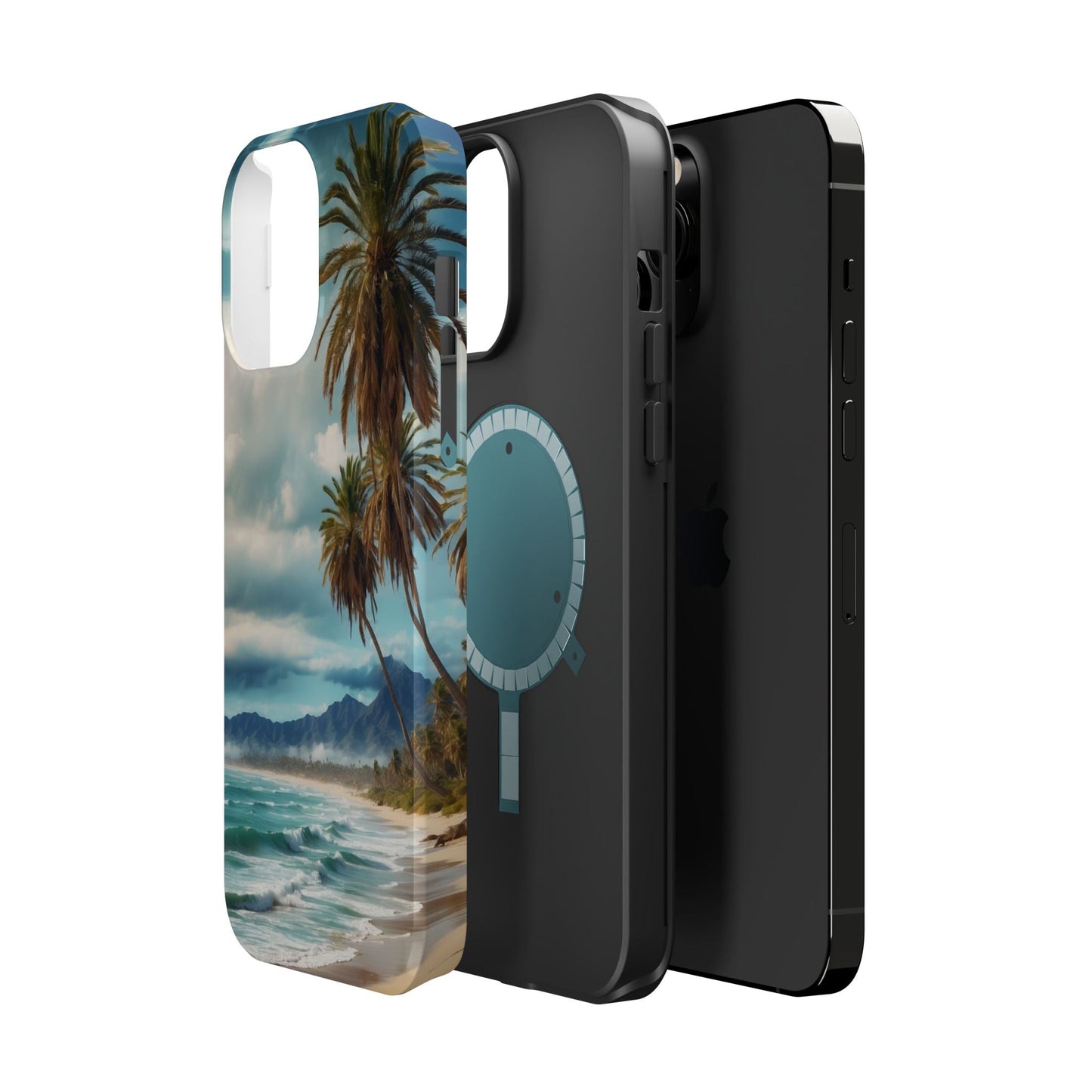 Tropical Escape Palm Beach - MagSafe iPhone Case - BOGO Cases