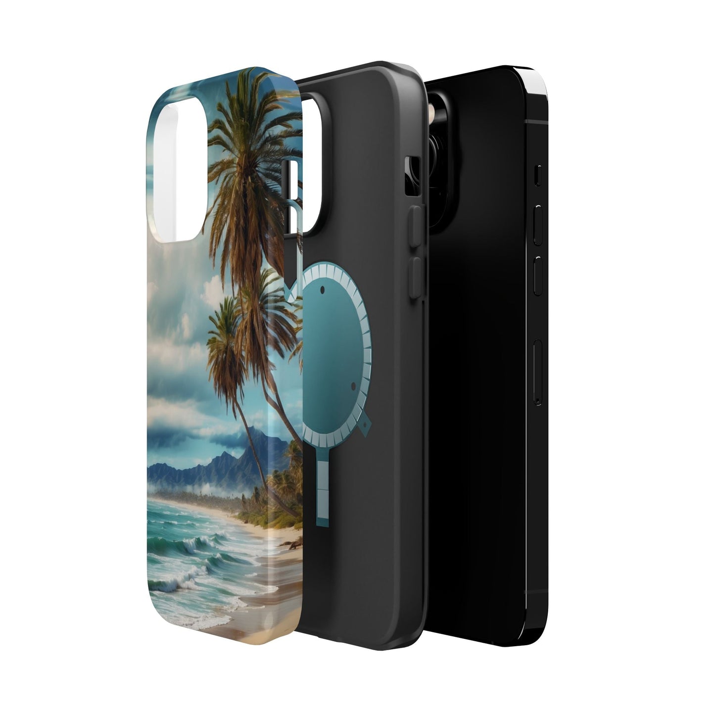 Tropical Escape Palm Beach - MagSafe iPhone Case - BOGO Cases