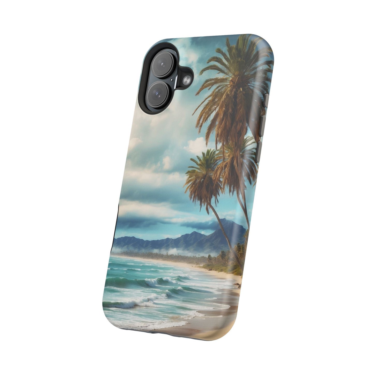 Tropical Escape Palm Beach - MagSafe iPhone Case - BOGO Cases