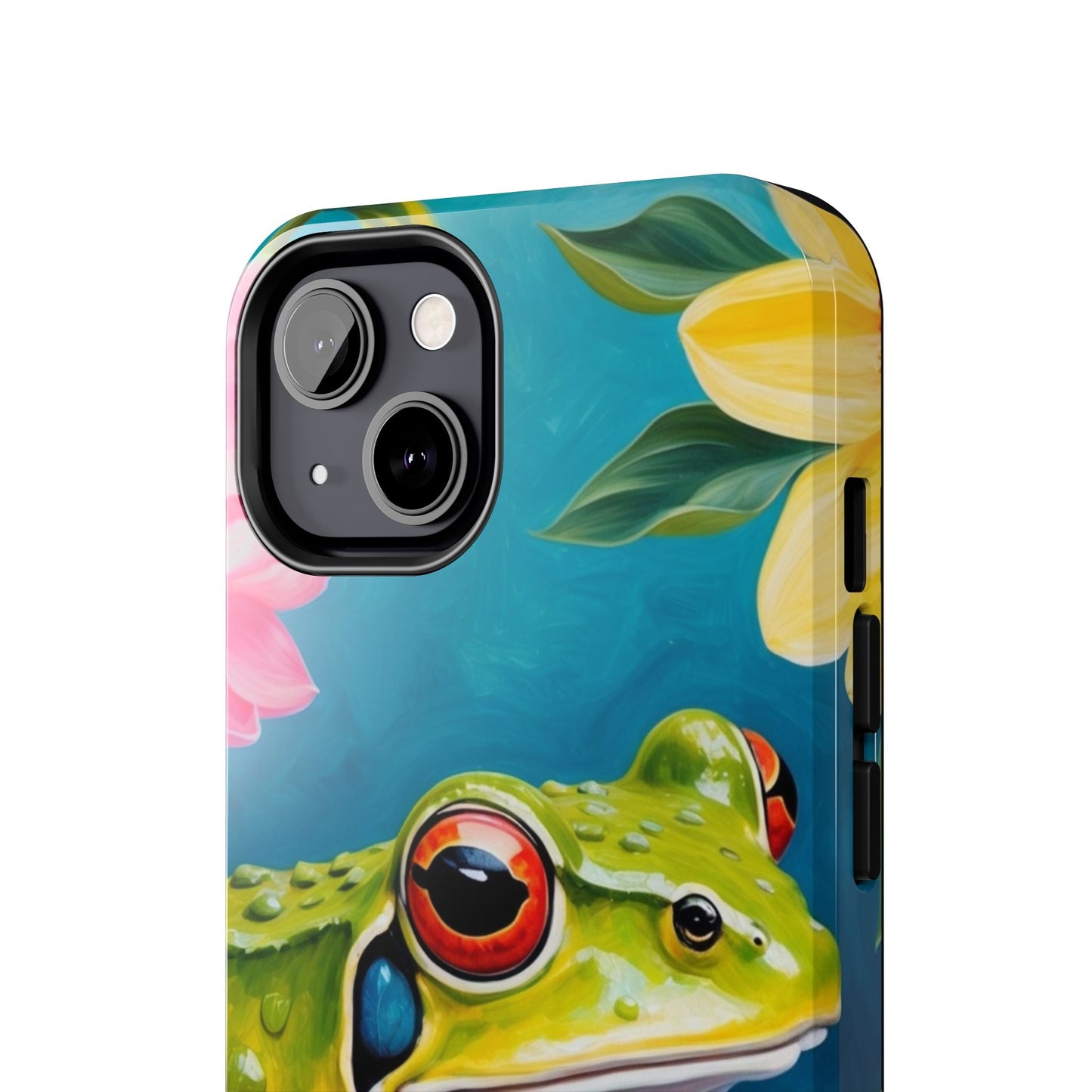 Tropical Frog & Bold Blooms - iPhone Series Case - BOGO Cases