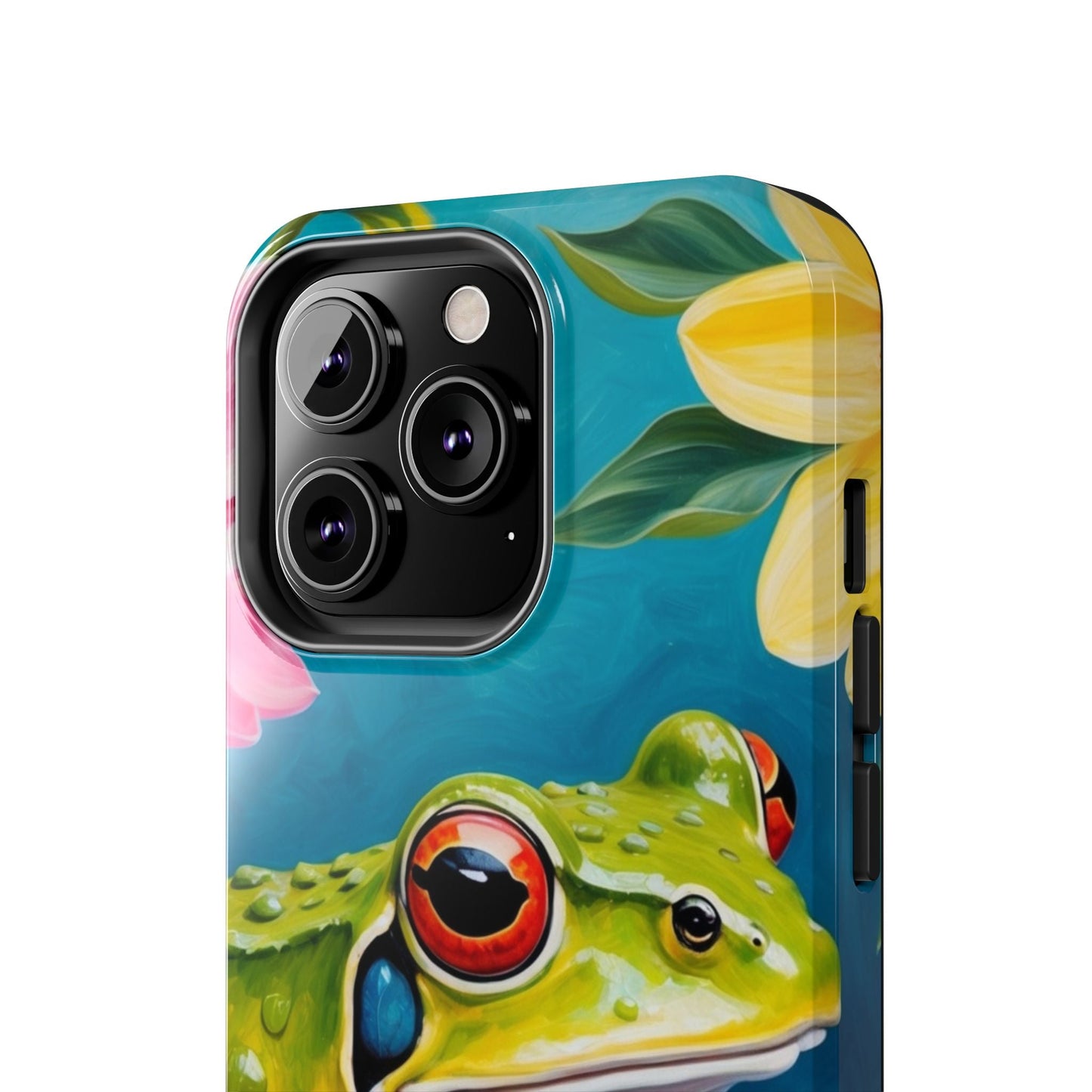 Tropical Frog & Bold Blooms - iPhone Series Case - BOGO Cases