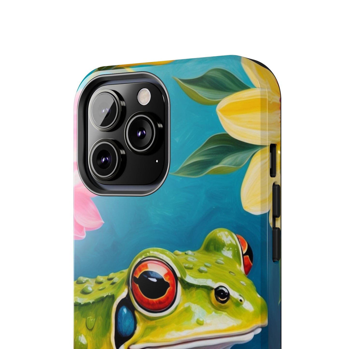 Tropical Frog & Bold Blooms - iPhone Series Case - BOGO Cases