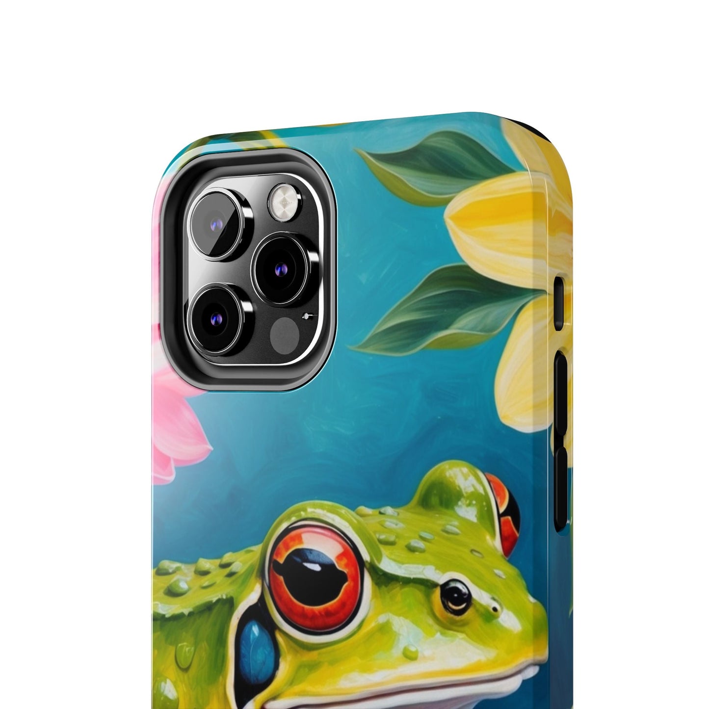 Tropical Frog & Bold Blooms - iPhone Series Case - BOGO Cases