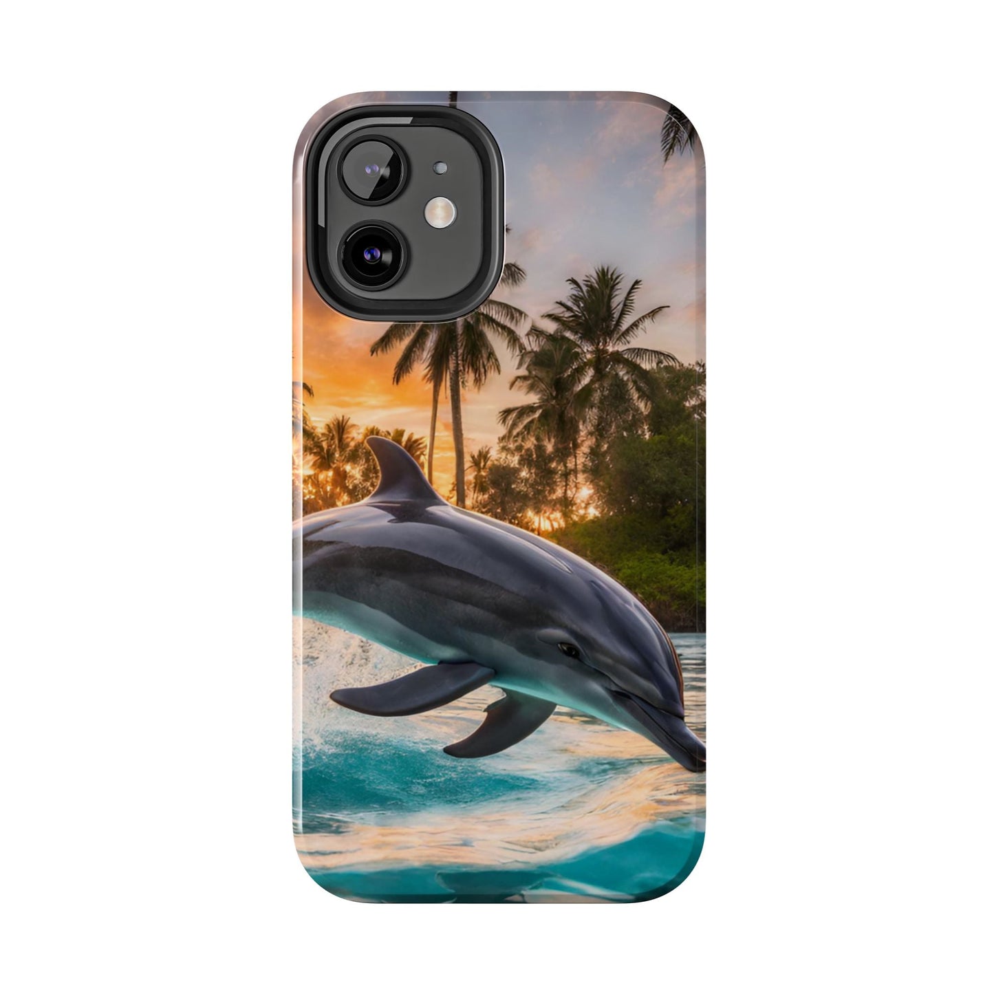 Tropical Paradise Dolphin - iPhone Series Case - BOGO Cases