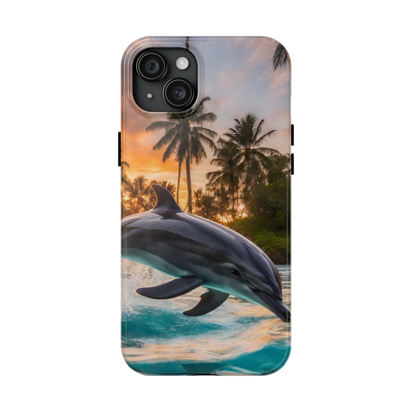 Tropical Paradise Dolphin - iPhone Series Case - BOGO Cases